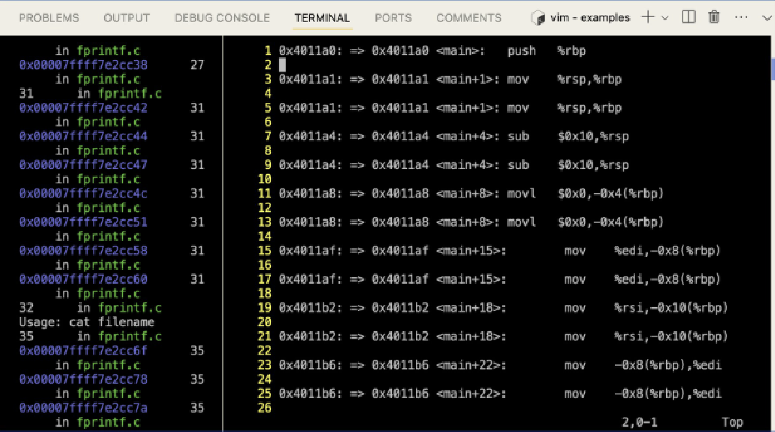 Assembly Tracer